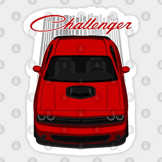 Challenger RT Shaker - Red Sticker by V8social